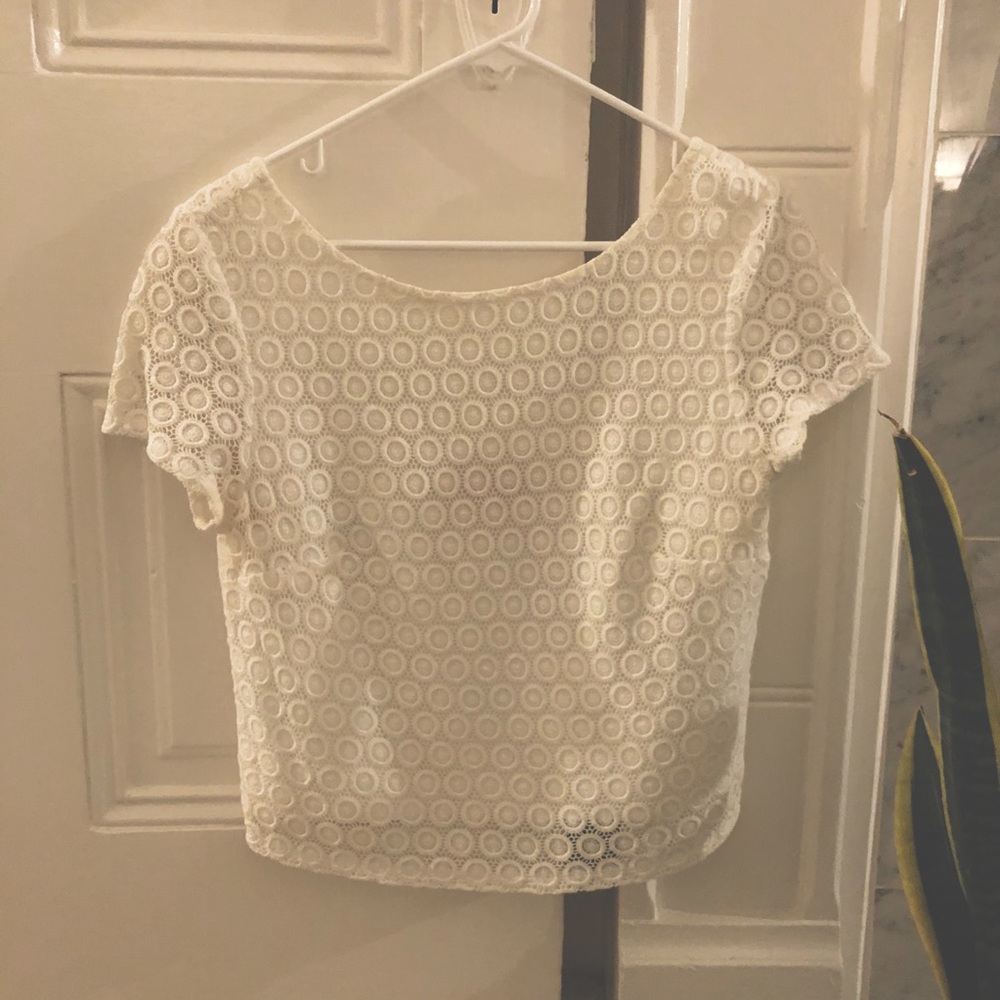 Lilly Pulitzer eyelet shirt